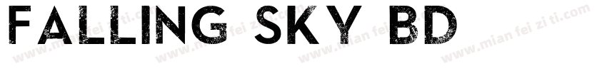 falling sky bd字体转换